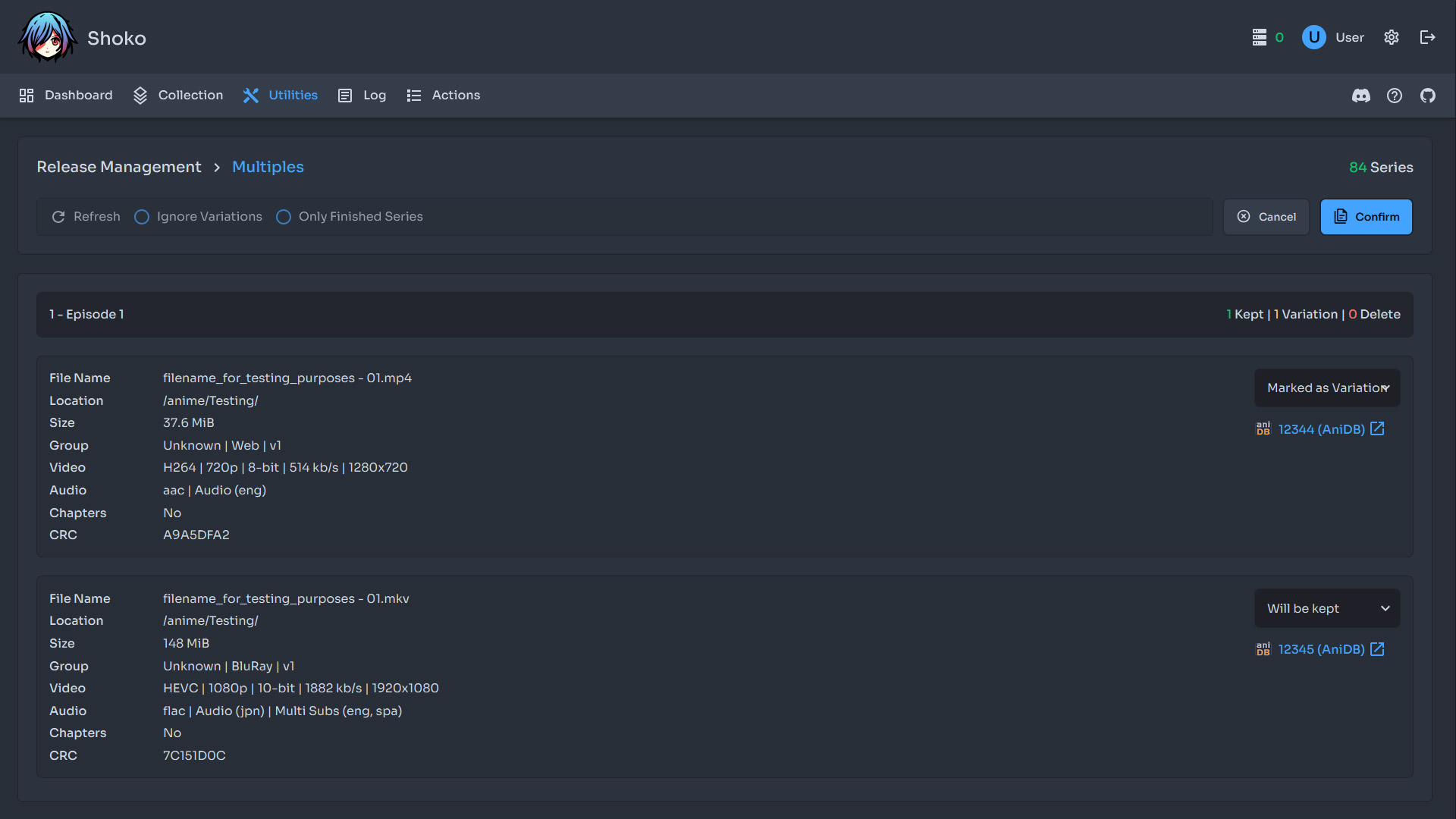 Advanced Management Tools